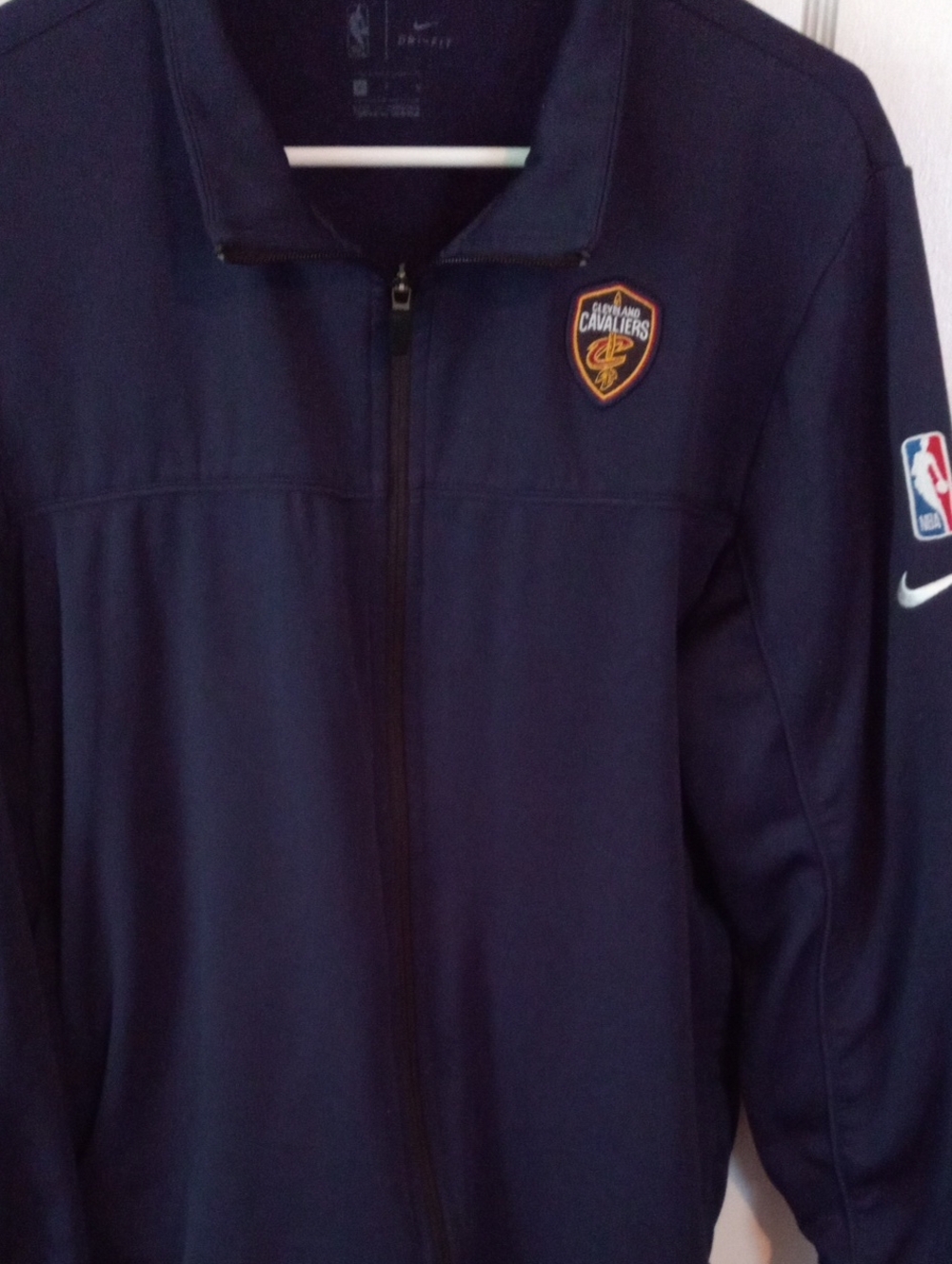 Nike Men's Navy Cleveland Cavaliers Full-Zip Jacket
